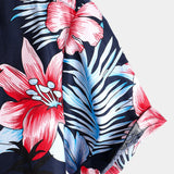 Tropical Floral Hawaiian Shirt