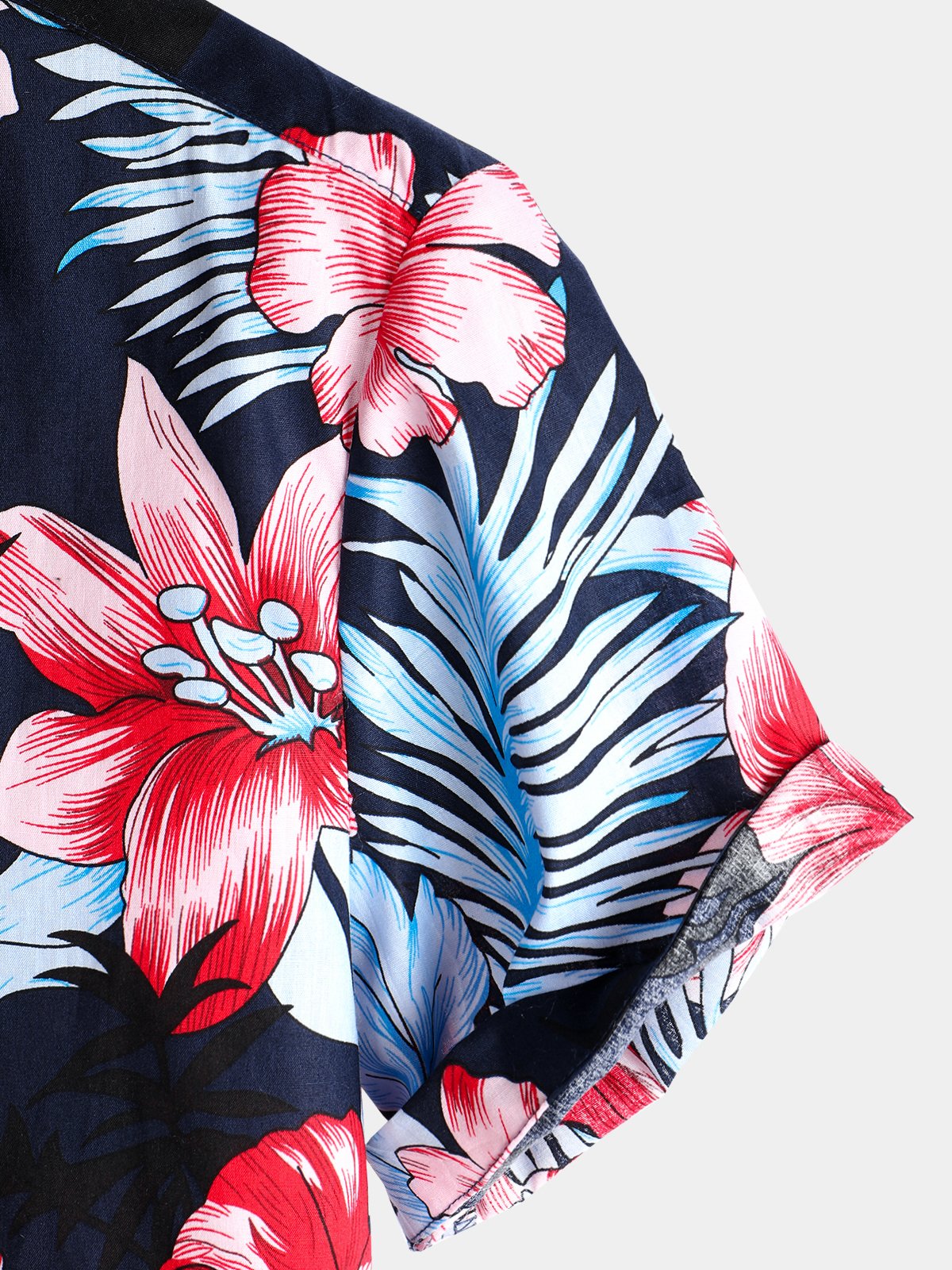 Tropical Floral Hawaiian Shirt