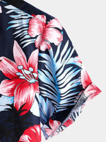 Tropical Floral Hawaiian Shirt