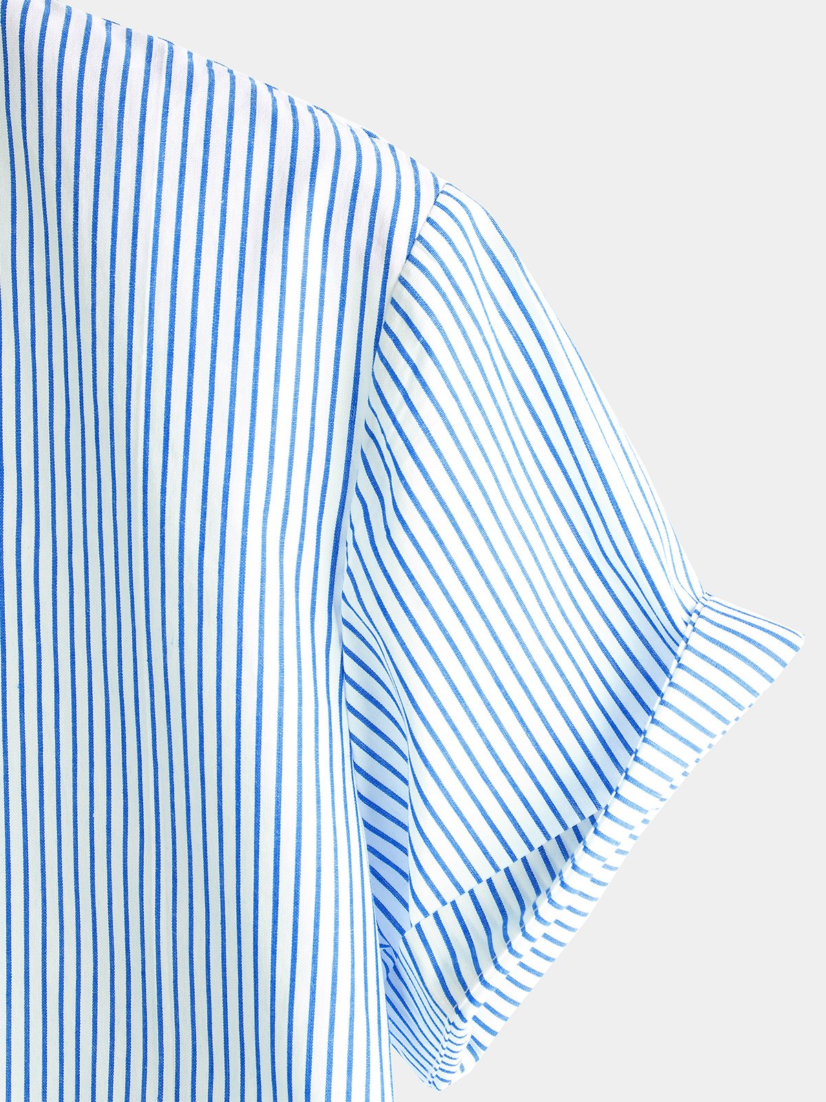 Striped Short-Sleeve Breathable Shirts