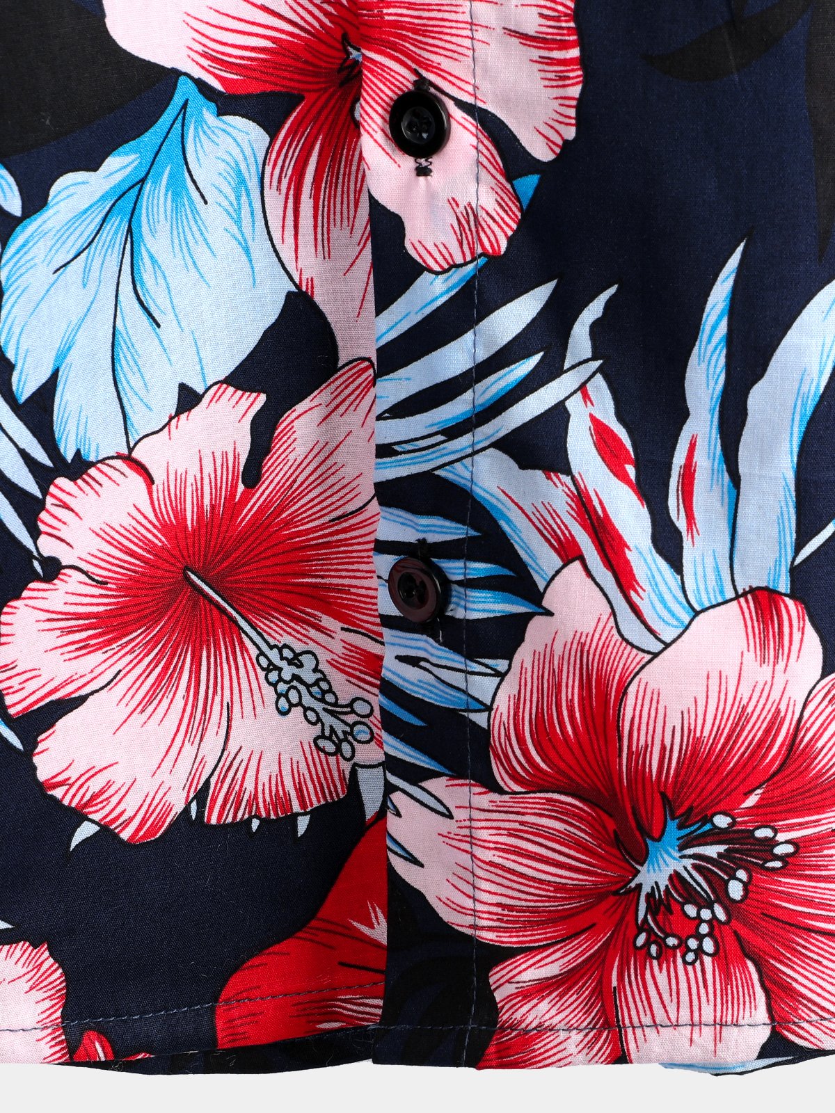 Tropical Floral Hawaiian Shirt