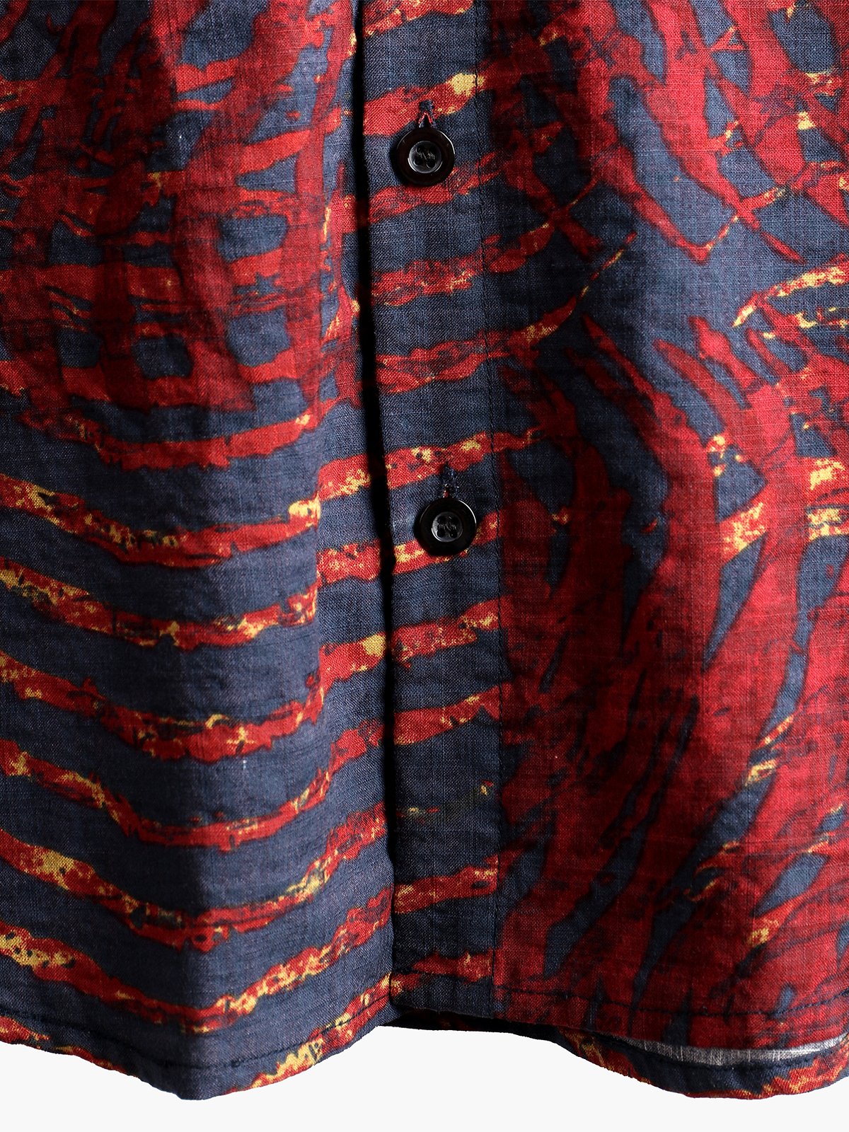 Striped Print Short-Sleeve Shirt