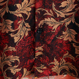 Vintage Floral Hawaiian Summer Short-Sleeve Shirt