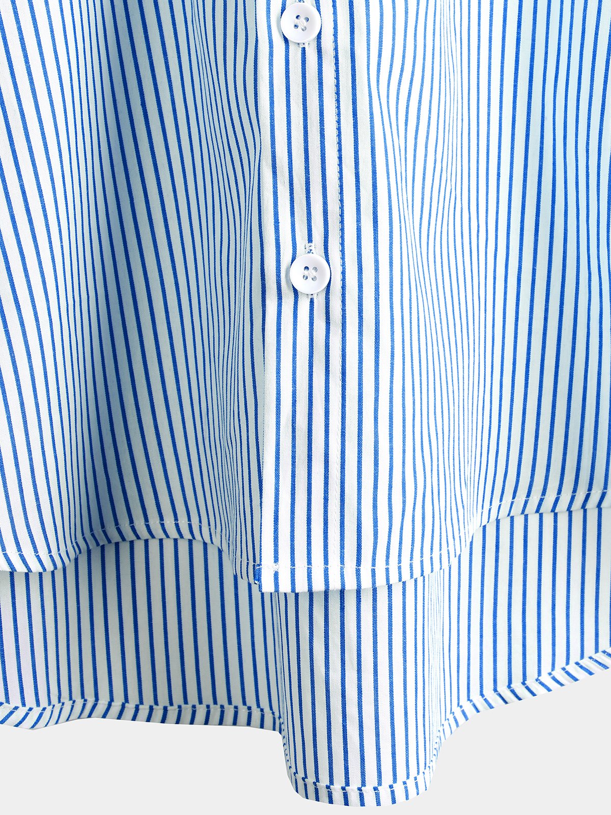 Striped Short-Sleeve Breathable Shirts