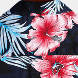 Tropical Floral Hawaiian Shirt