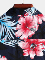 Tropical Floral Hawaiian Shirt