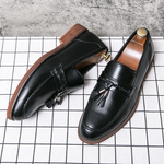 Leather Moccasins with Tassels