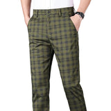 Business Plaid Pants