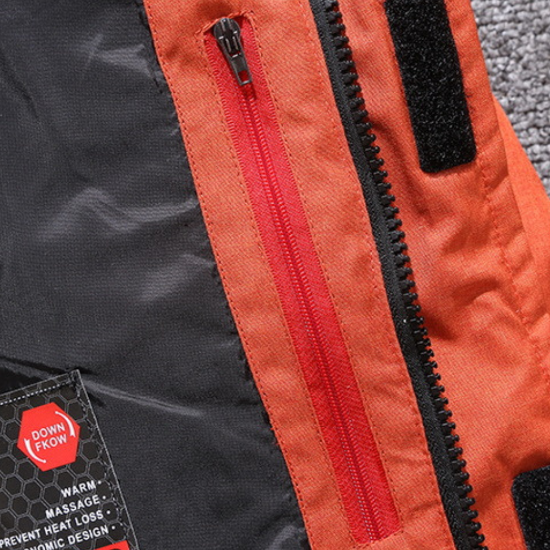 NORDVIK ELITE Warm Jacket for Men Orange