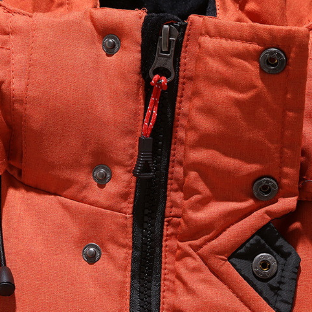NORDVIK ELITE Warm Jacket for Men Orange