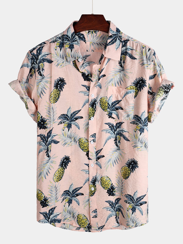 Pure Hawaiian Vacation Style Print Shirt