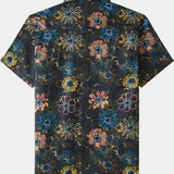 Hawaiian Resort Retro Floral Pattern Shirt