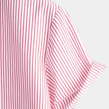 Striped Short-Sleeve Breathable Shirts