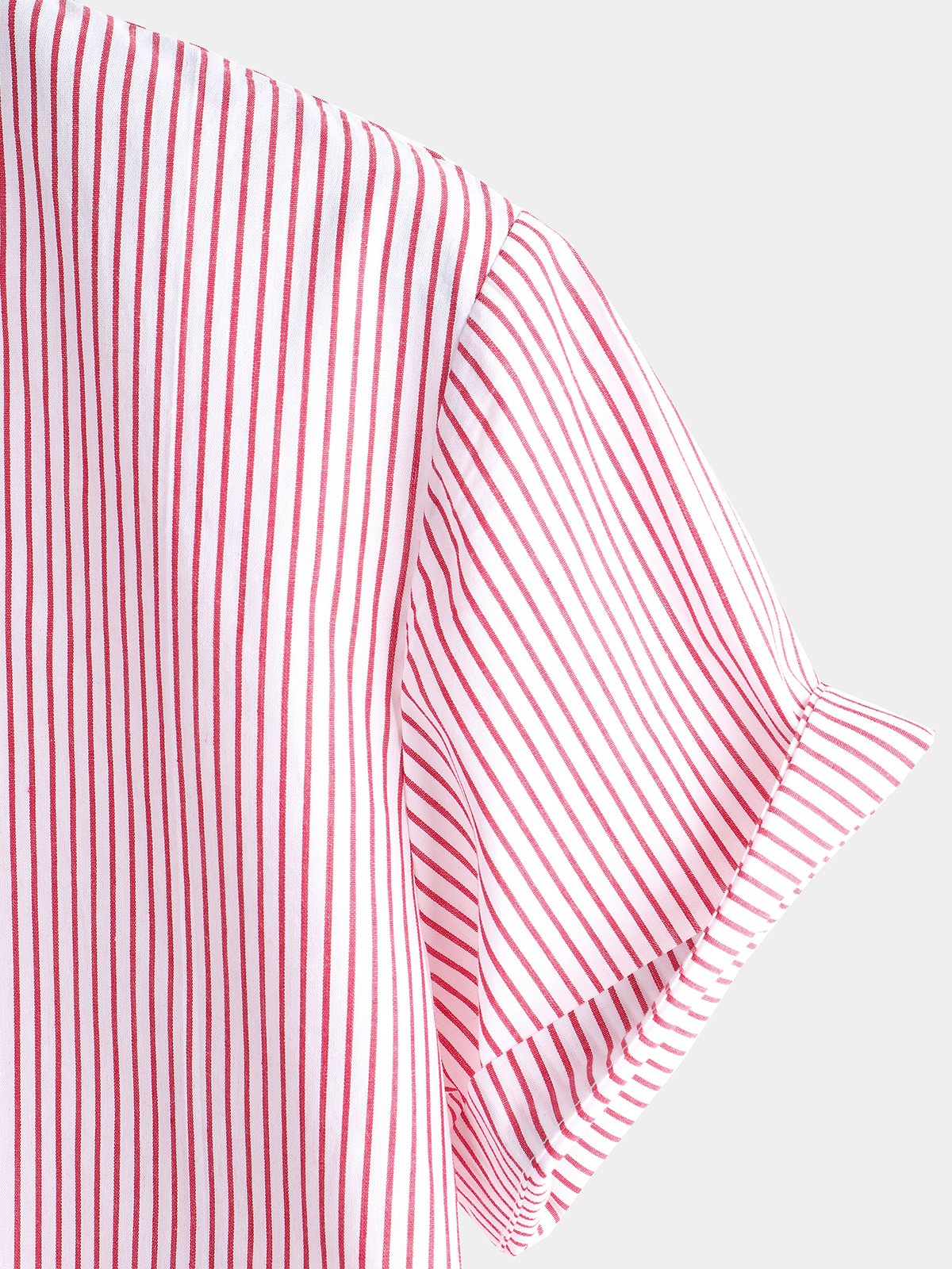 Striped Short-Sleeve Breathable Shirts