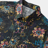 Hawaiian Resort Retro Floral Pattern Shirt
