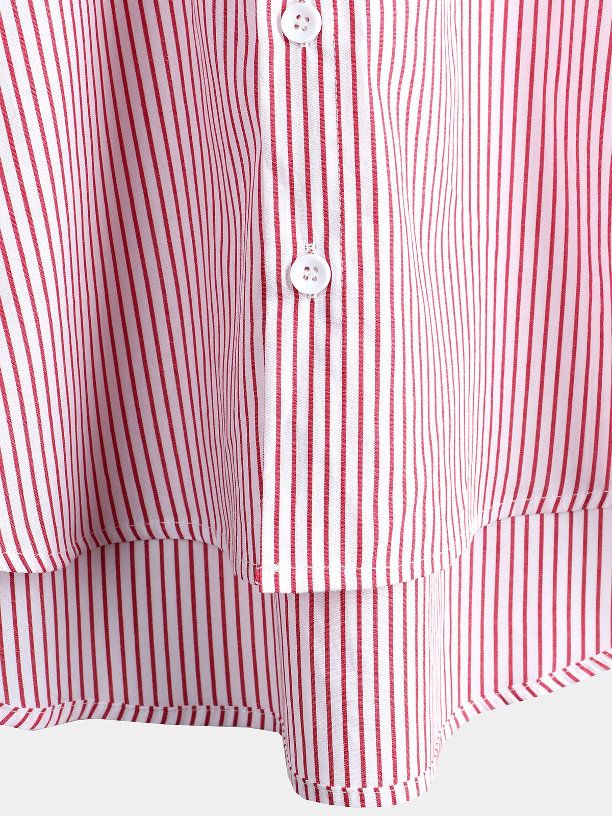 Striped Short-Sleeve Breathable Shirts