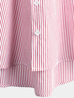Striped Short-Sleeve Breathable Shirts