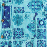 Geometric Hawaiian Patchwork Shirt
