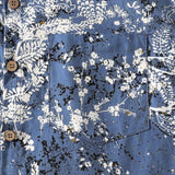 Artistic Floral Short-Sleeve Shirt