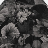 Hawaiian Short-Sleeve Button Shirt, Vintage Style, Floral Motif, for Summer Vacation