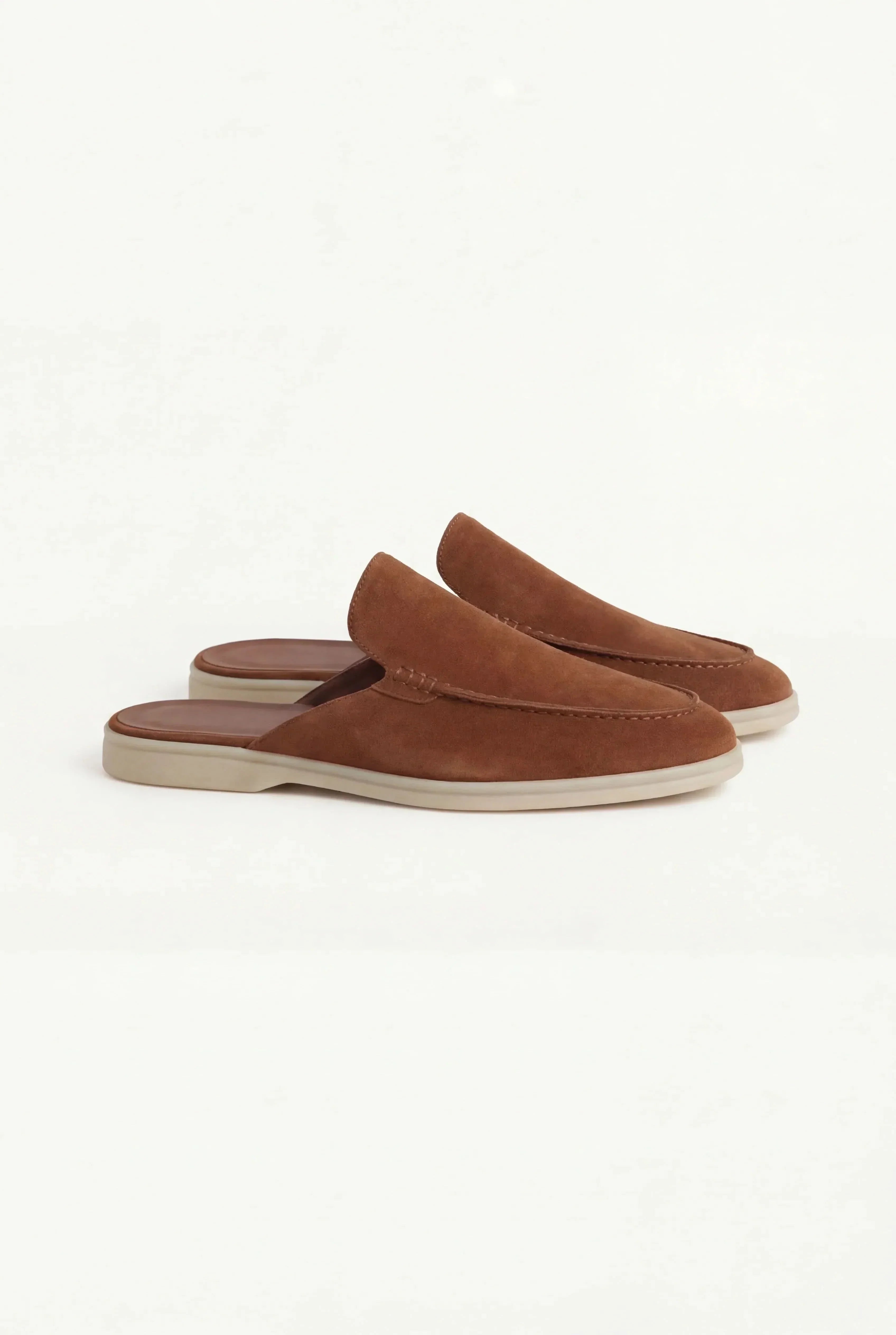 Mule Yacht i Brun Suede