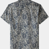 Tribal Pattern Short Sleeve Shirt