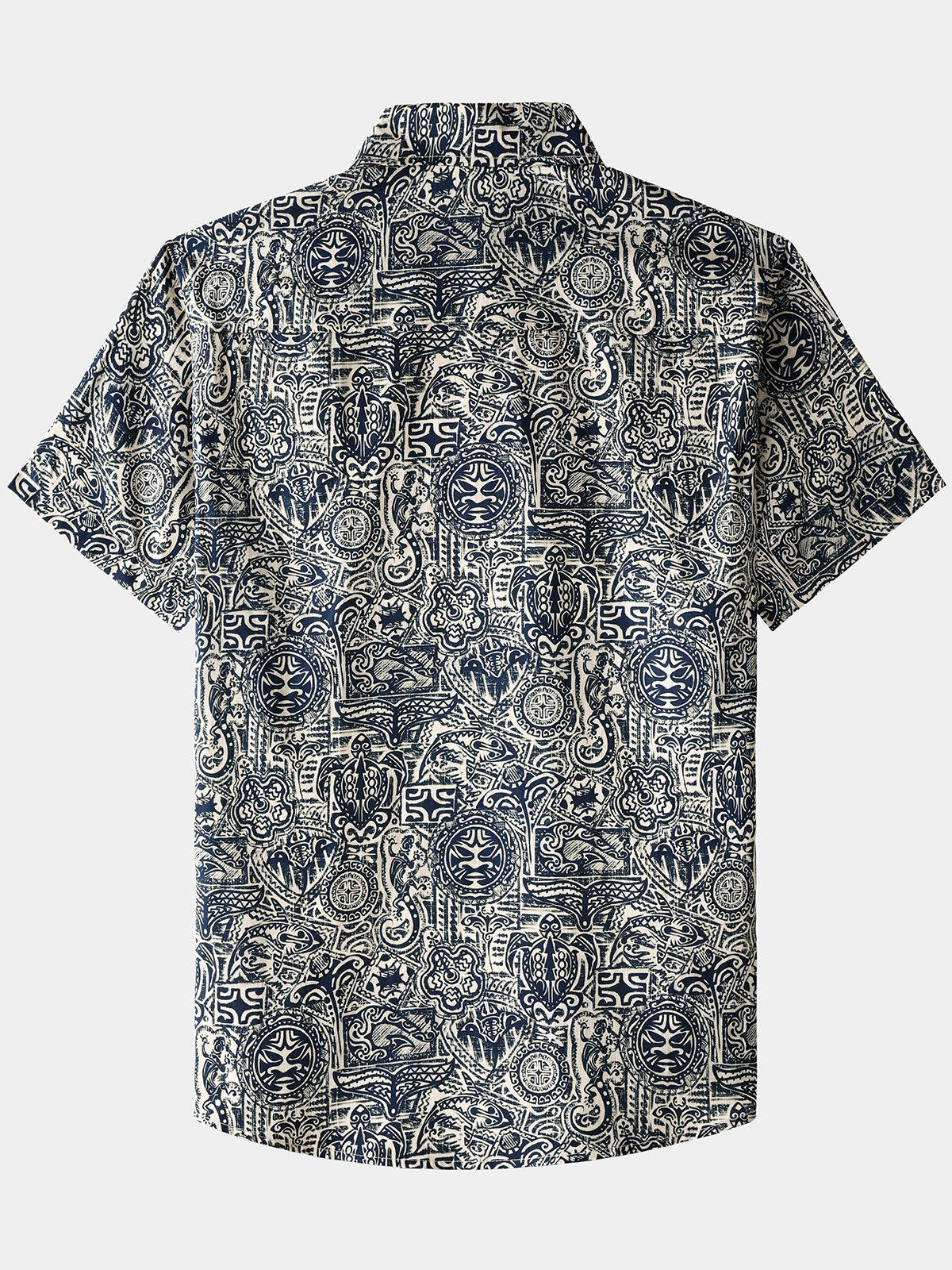 Tribal Pattern Short Sleeve Shirt