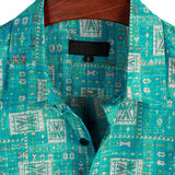 Men's Retro Casual Cotton Short-Sleeve Shirt