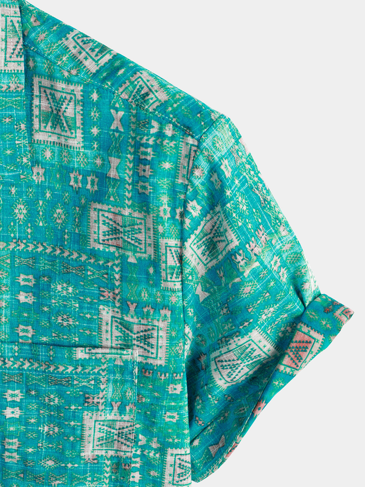 Printed Hawaiian Short Sleeve Shirt
