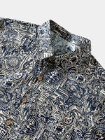 Tribal Pattern Short Sleeve Shirt