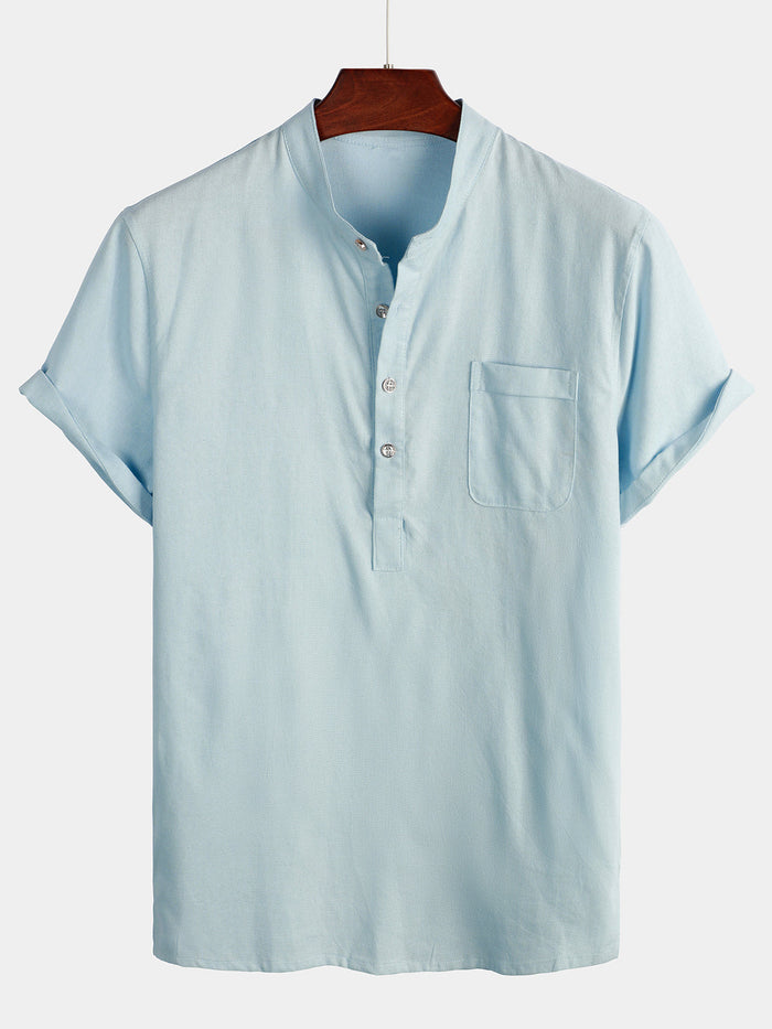 Casual Vacation Shirt, Short Sleeves