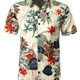 Hawaiian Tropical Floral Shirt