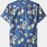 Floral Beach Short-Sleeve Shirt