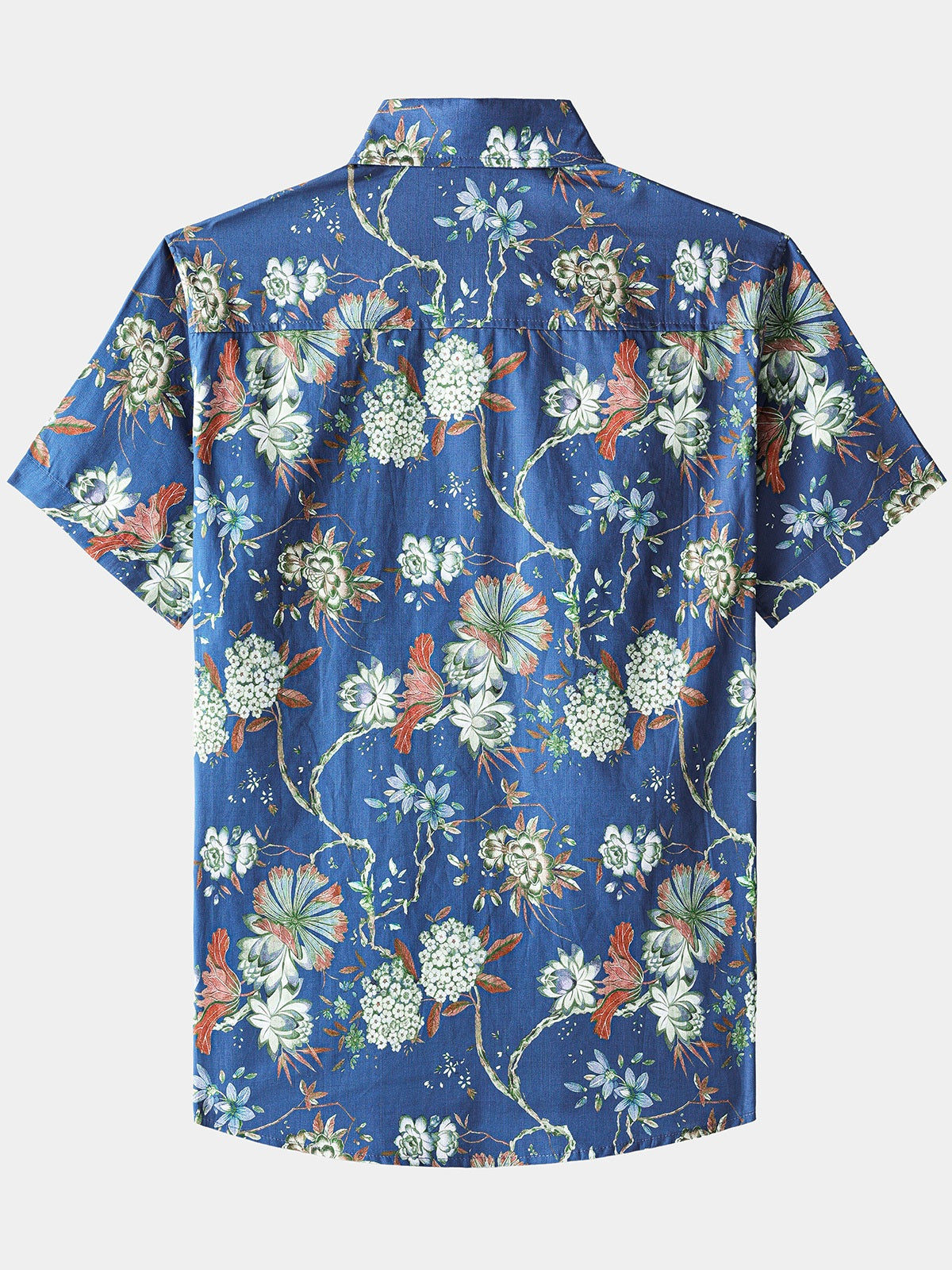Floral Beach Short-Sleeve Shirt