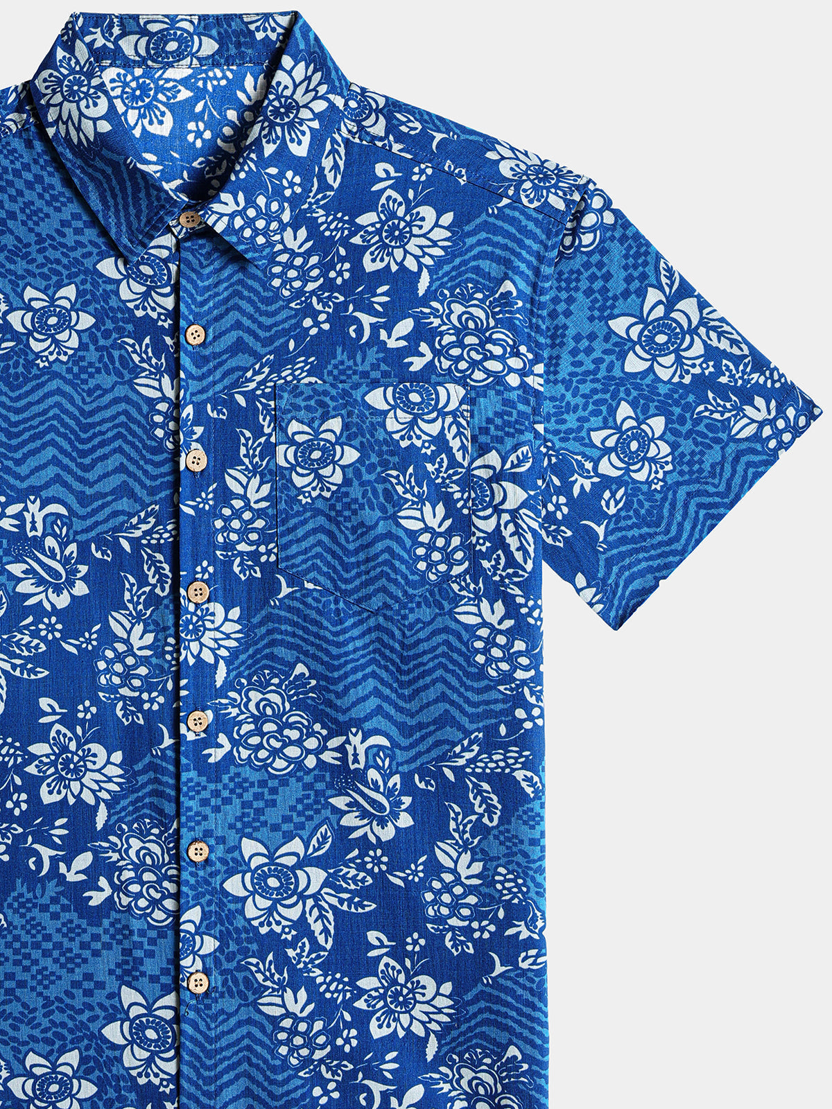 Retro Tropical Floral Shirt