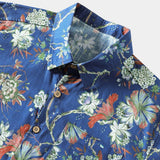Floral Beach Short-Sleeve Shirt