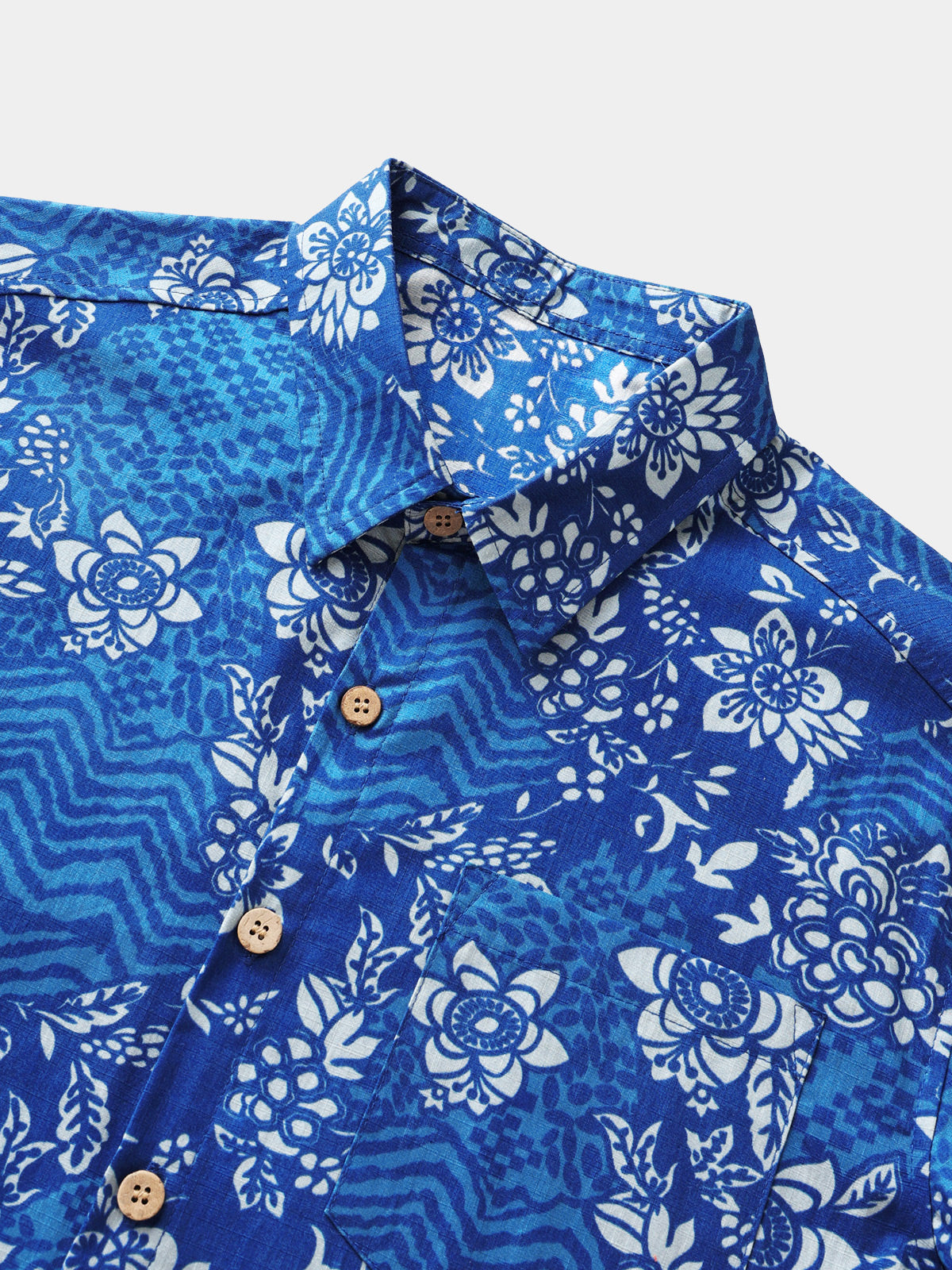Retro Tropical Floral Shirt