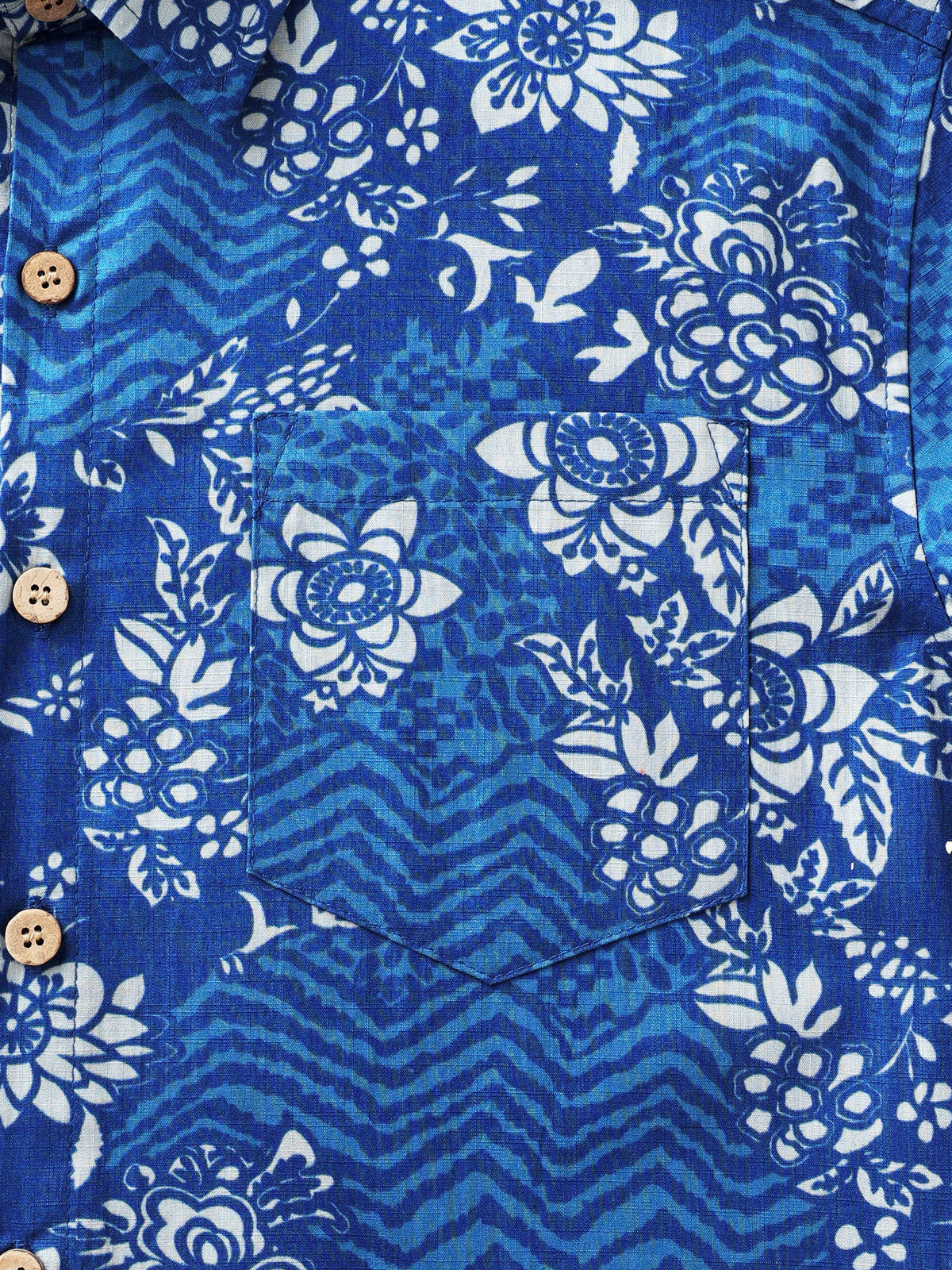 Retro Tropical Floral Shirt