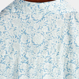 Cotton Casual Shirt with Floral Pattern for Men