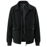 Men's Corduroy Jacket - Black