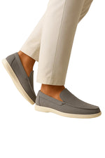 Casual Men's Loafers – Gray