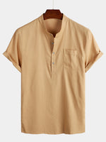 Casual Vacation Shirt, Short Sleeves