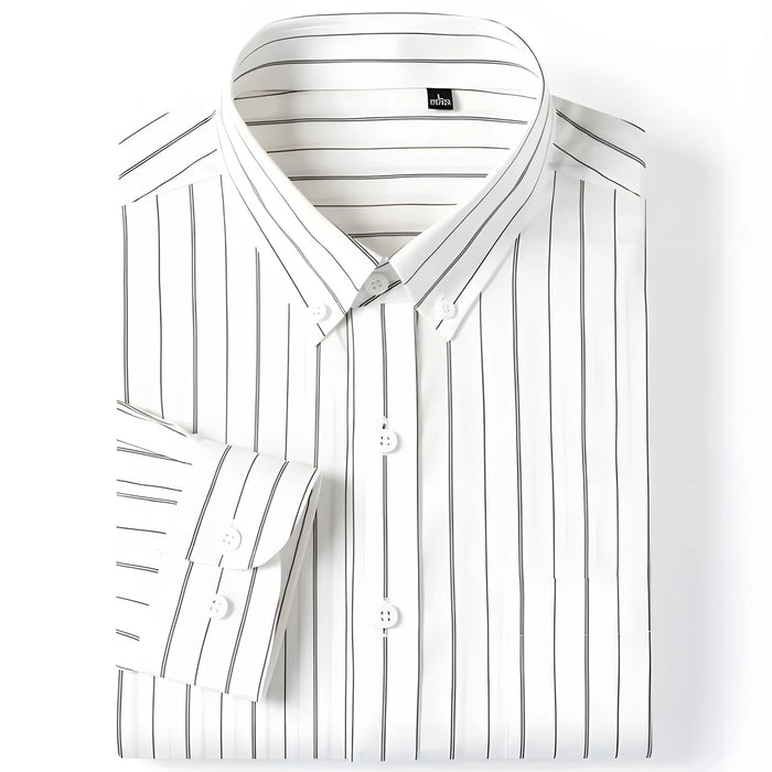 Elegant Patterned Cotton Shirt