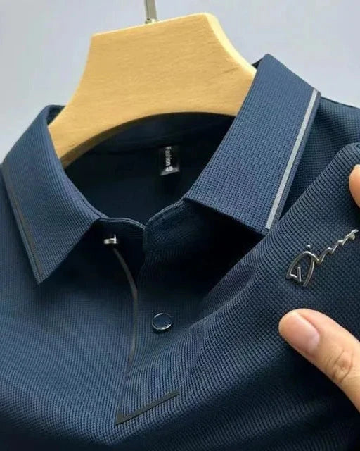 Men's Polo Shirt, Casual in Blue