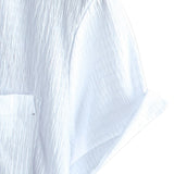 Cotton Casual Shirt with Short Sleeves for Men - Summer
