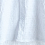 Casual Short-Sleeve Summer Shirt with Pockets, Solid Color