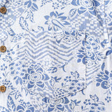 Vintage Boho Print Beach Vacation Style Shirt