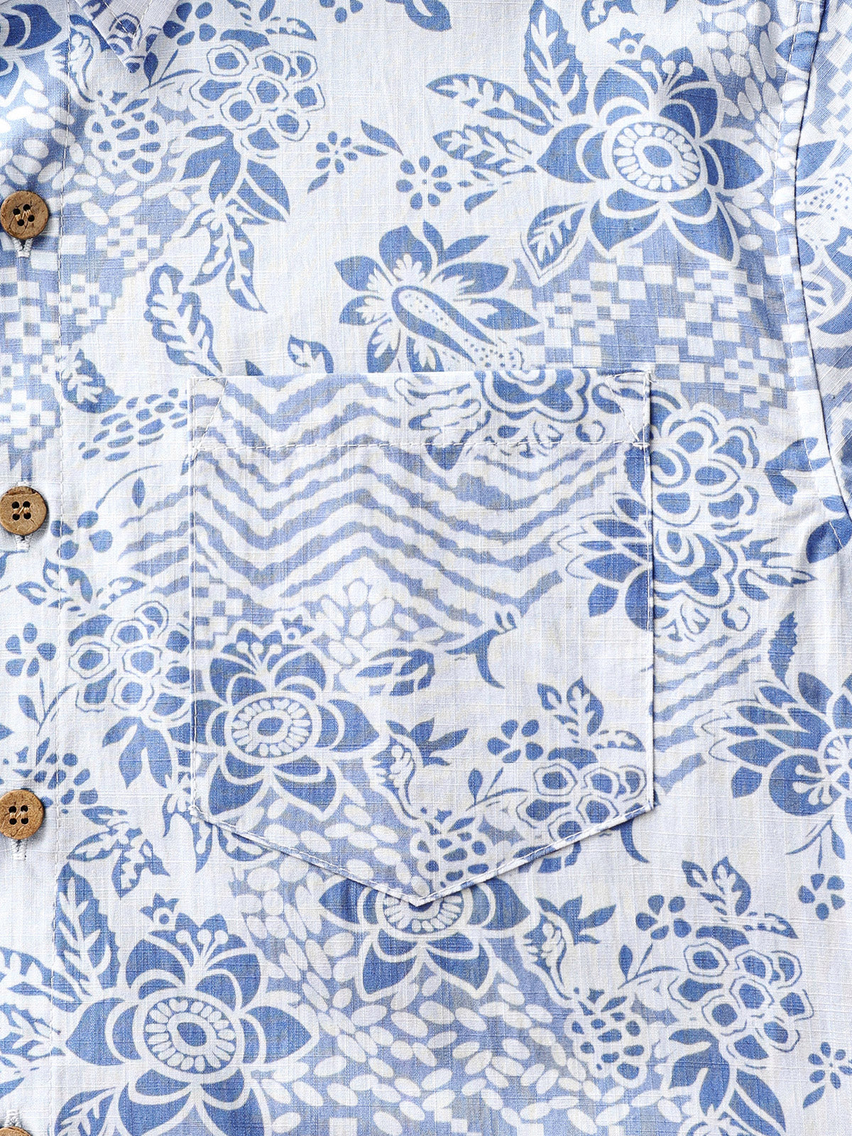Vintage Boho Print Beach Vacation Style Shirt