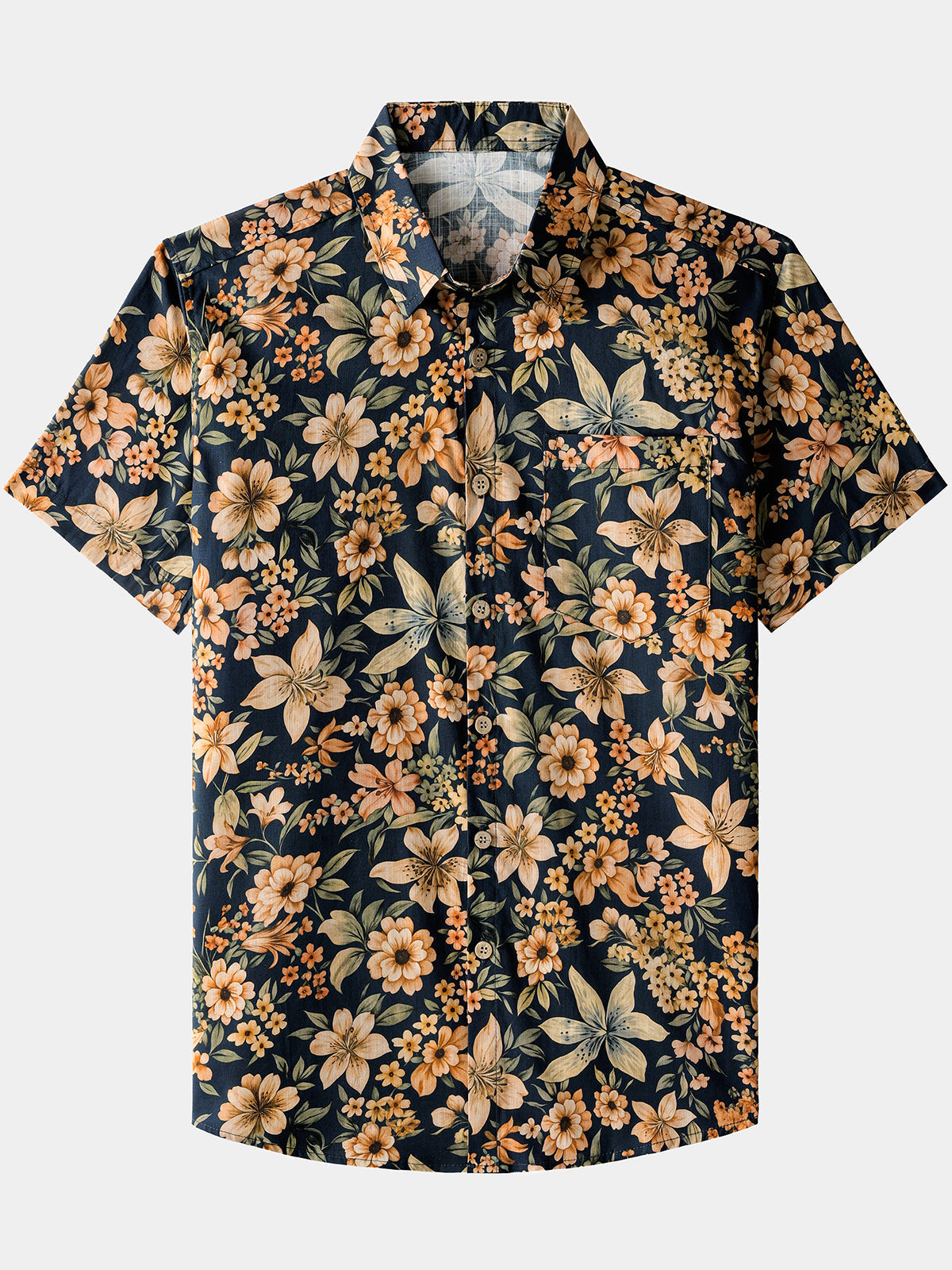 Floral Resort Short-Sleeve Shirt