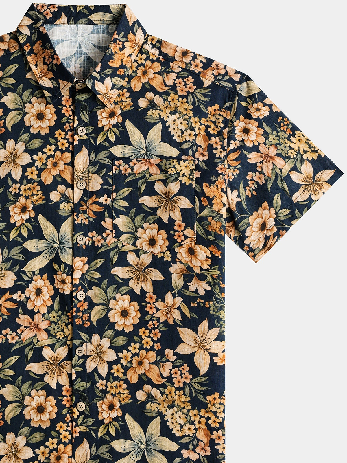 Floral Resort Short-Sleeve Shirt